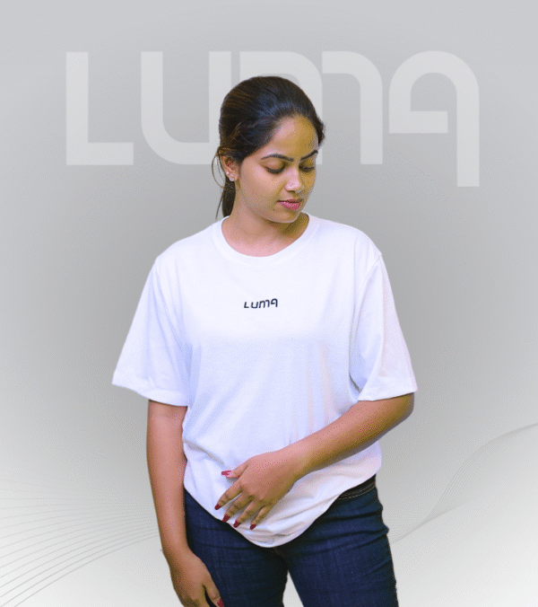 Regular Neck with Logo High Build Printed - White - Image 2