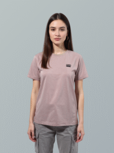 Luma Classic Graphic Back Print T-Shirt - Pink