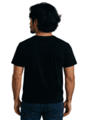 Luma Classic T Embroidered High Neck- Black