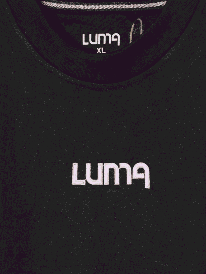 Luma Classic T Embroidered High Neck- Black - Image 6