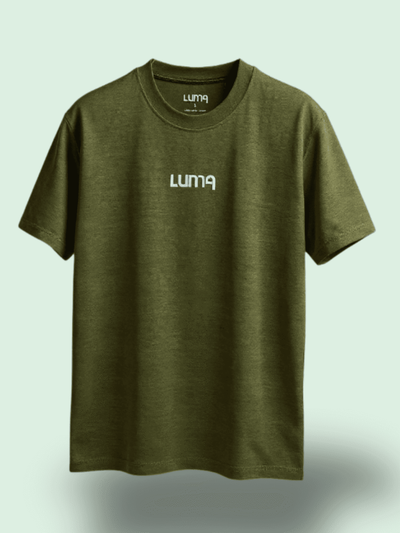 Luma Classic T Embroidered High Neck- Green - Image 5
