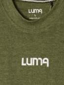 Luma Classic T Embroidered High Neck- Green