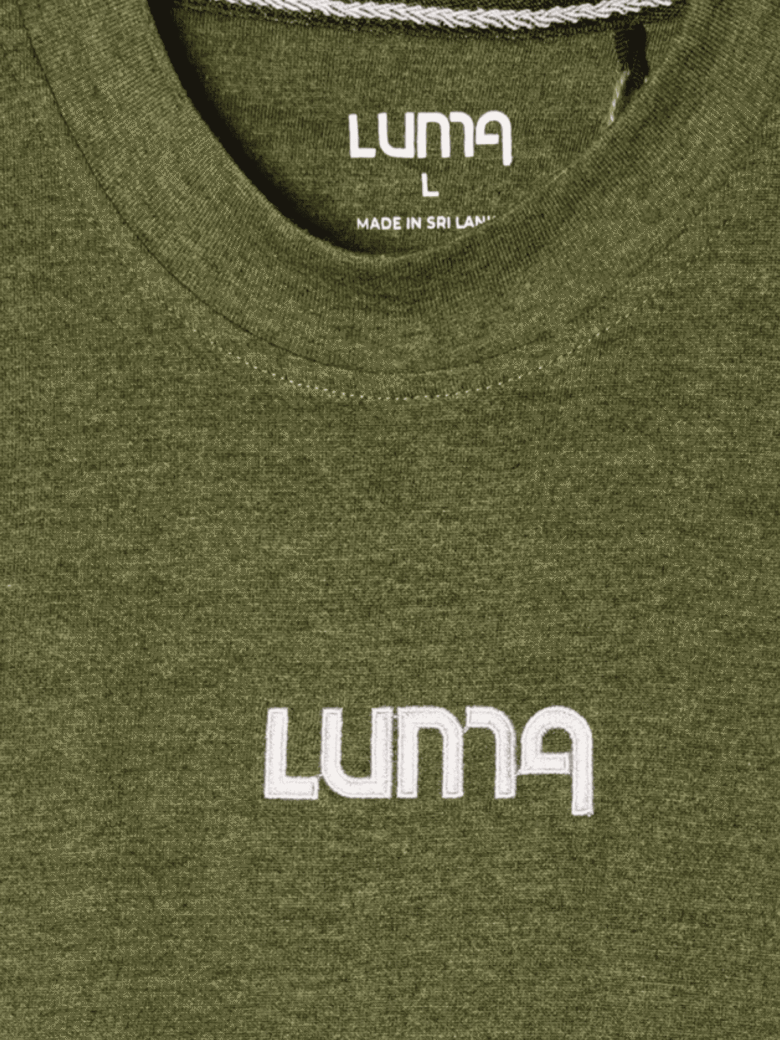Luma Classic T Embroidered High Neck- Green - Image 7