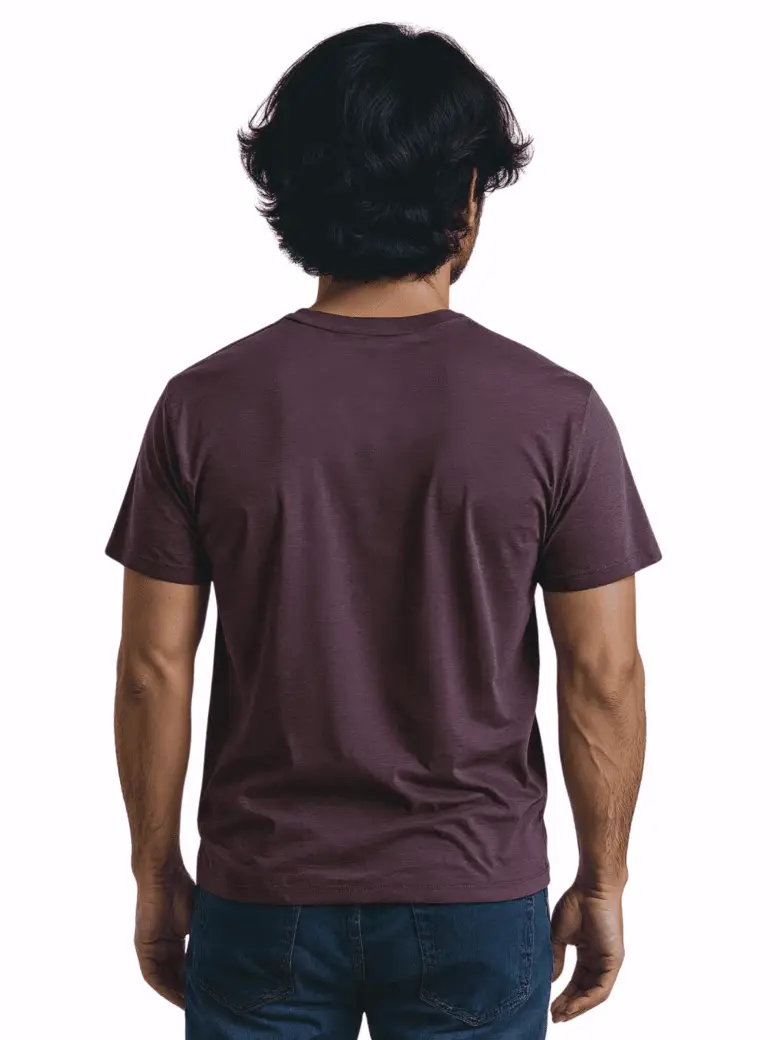 Luma Classic T Embroidered High Neck- White - Image 4