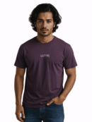 Luma Classic T Embroidered High Neck- White