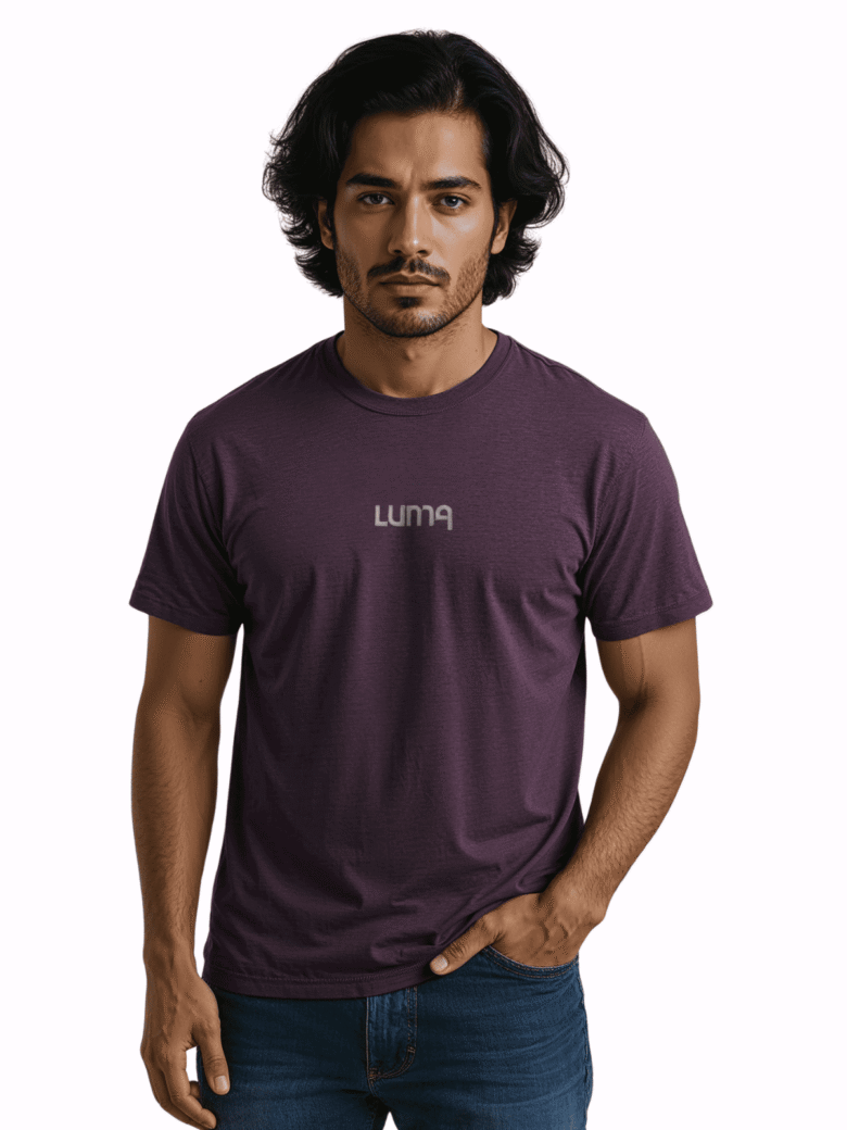 Luma Classic T Embroidered High Neck- White - Image 2