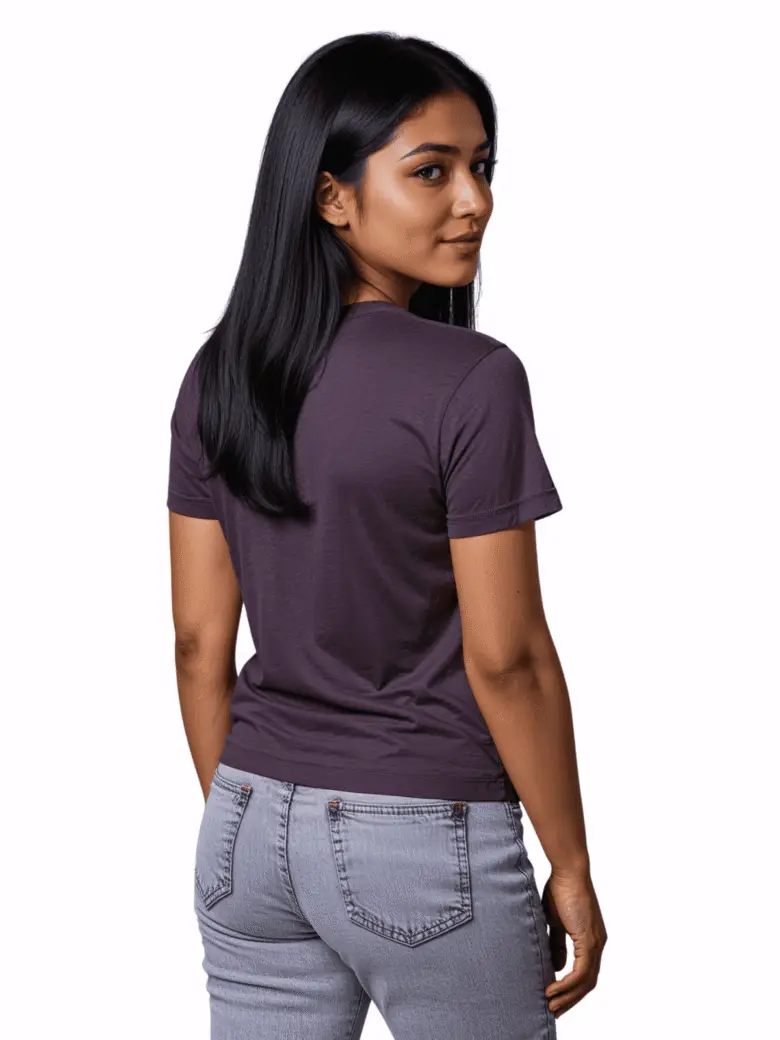 Luma Classic T Embroidered High Neck- White - Image 5