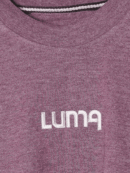 Luma Classic T Embroidered High Neck- White