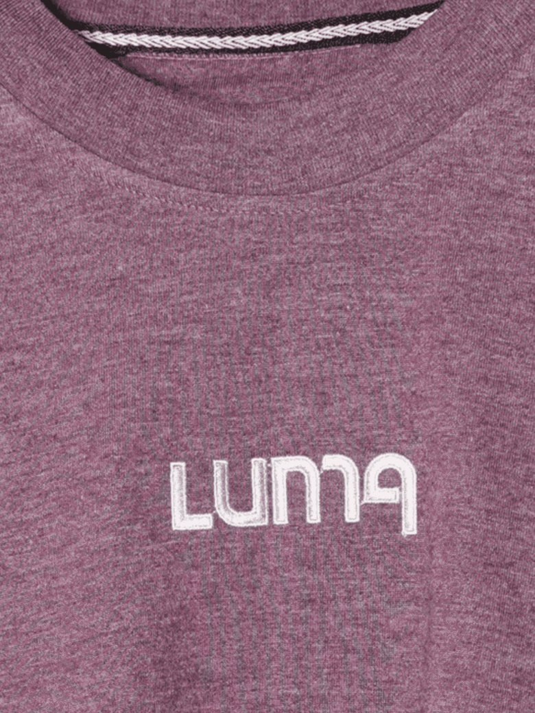 Luma Classic T Embroidered High Neck- White - Image 7