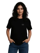 Luma Classic Graphic Back Print T-Shirt - Black