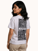 Luma Classic Graphic Back Print T-Shirt - White