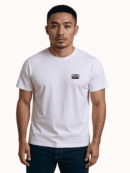 Luma Classic Graphic Back Print T-Shirt - White