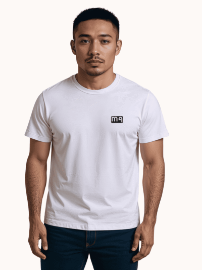 Luma Classic Graphic Back Print T-Shirt - White