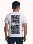 Luma Classic Graphic Back Print T-Shirt - White