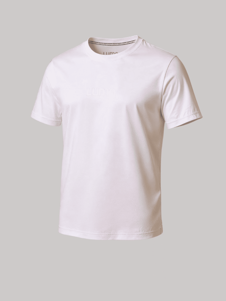 Luma Classic Gel Print T-Shirt - White - Image 3