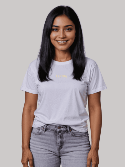 Luma Classic Gel Print T-Shirt - White