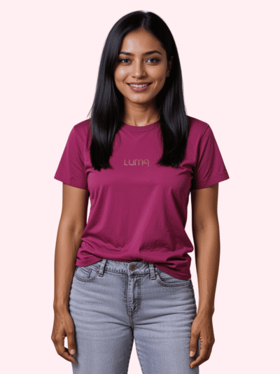 Luma Classic Gel Print T-Shirt - Magenta