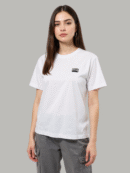 Luma Classic Graphic Back Print T-Shirt - White