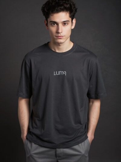 Luma Classic Gel Print T-Shirt - Black