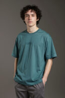 Luma Classic Gel Print T-Shirt - Cyan Blue