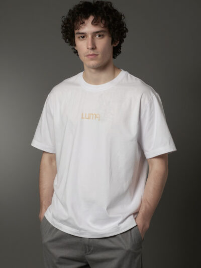 Luma Classic Gel Print T-Shirt - White
