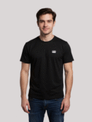 Luma Classic Graphic Back Print T-Shirt - Black