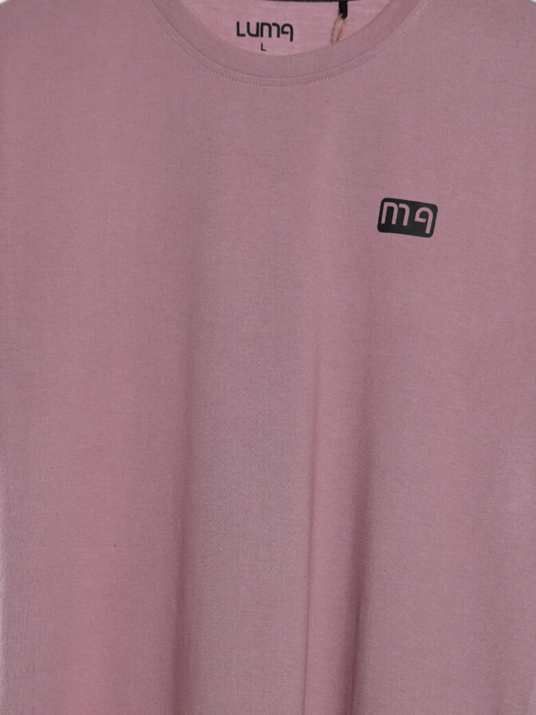 Luma Classic Graphic Back Print T-Shirt - Pink - Image 4