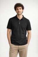 Luma Polo T-Shirt - Black